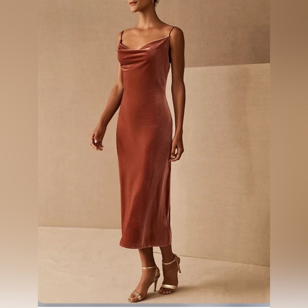ANTHROPOLOGIE JENNY YOO Bentley Velvet Dress.